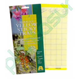 Tiras Amarillas Atrapa Insectos (7 unidades)